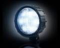 Auxiliary LED Lightbars & Work Lights - Auxiliary Circular Lights - RECON - 30-Watt LED Round Driving Light Kit (Smoked Lens w/ Black Internal Chrome)