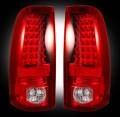Lighting | 1983-2000 GM Diesel 6.2 & 6.5L - Tail Lights | 1983-2000 GM Diesel 6.2 & 6.5L - RECON - RECON 264173RD | LED Tail Lights - RED (1999-2007 Silverado & Sierra)