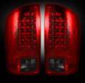 RECON 264179RBK | LED Tail Lights - DARK RED SMOKED (2007-2008 Dodge Ram 1500 & 2007-2009 Ram 2500/3500)