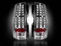 Tail Lights - Chevrolet Tail Lights - RECON - RECON 264174CL | LED Tail Lights - CLEAR (2007-2013 Tahoe, Yukon, Suburban, Denali)