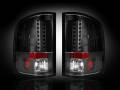 Tail Lights - Chevrolet Tail Lights - RECON - RECON 264175BK | LED Tail Lights - SMOKED (2007-2013 Silverado & Sierra Dually)