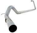 Exhaust Systems - DPF Back Exhaust Systems - MBRP Performance Exhaust - MBRP S6026SLM | 4" DPF Back Single Exhaust - Stainless No Muffler For GM 07.5-10 6.6L Duramax LMM