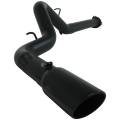 Exhaust Systems - DPF Back Exhaust Systems - MBRP Performance Exhaust - MBRP S6026BLK | 4" DPF Back Single Exhaust - Black For GM 07.5-10 6.6L Duramax LMM