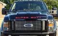 Emblems, Badges & Inserts - Ford Superduty Emblems, Badges & Inserts - RECON - RECON 264181RD | "SUPERDUTY" Raised Letter Inserts - RED For Ford Superduty 08-15