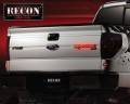 Recon Ford Illuminated Rear Tailgate Emblem w/ Red LED Illumination | 264284RD | 2009-2014 Ford SVT Raptor