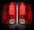 Recon Dodge LED Tail Lights Red Lens | 264236RD | 2013-2023 Dodge Ram 1500/2500/3500
