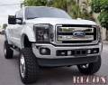 RECON - Ford Superduty F-250 to F-550 2011-2016 Recon Smoked Headlights w/ CCFL Halos & Tail Lights & Third Brake Light & Side Mirror Light Lighting Package - Image 24